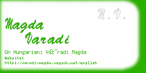 magda varadi business card